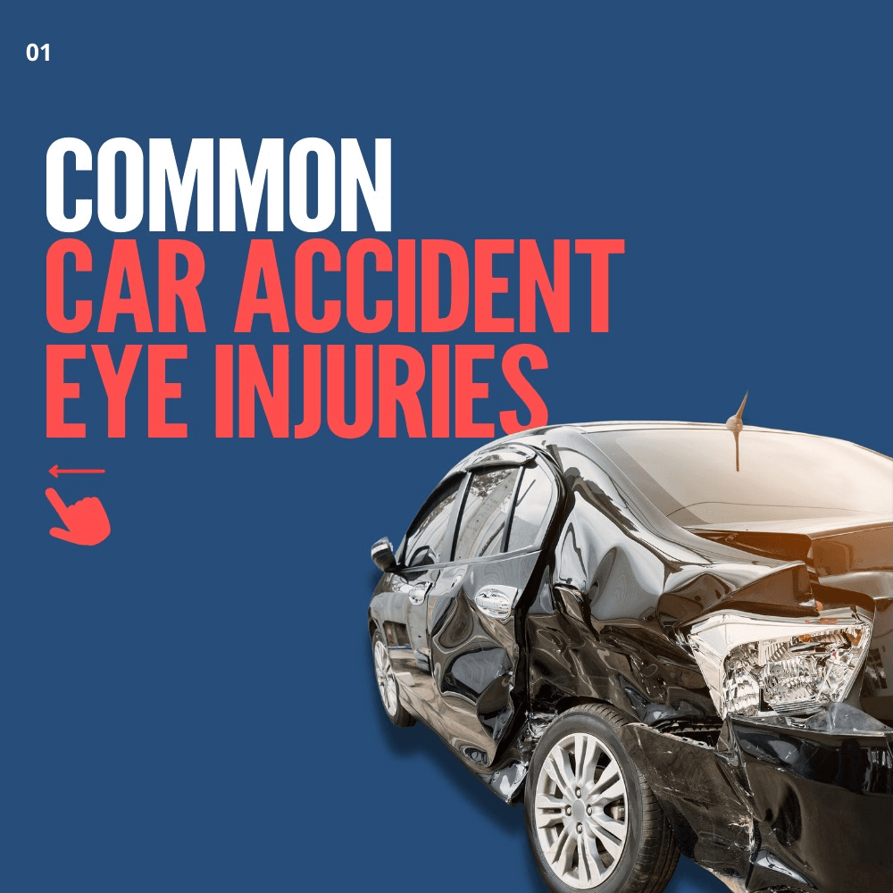 car accident eye injury