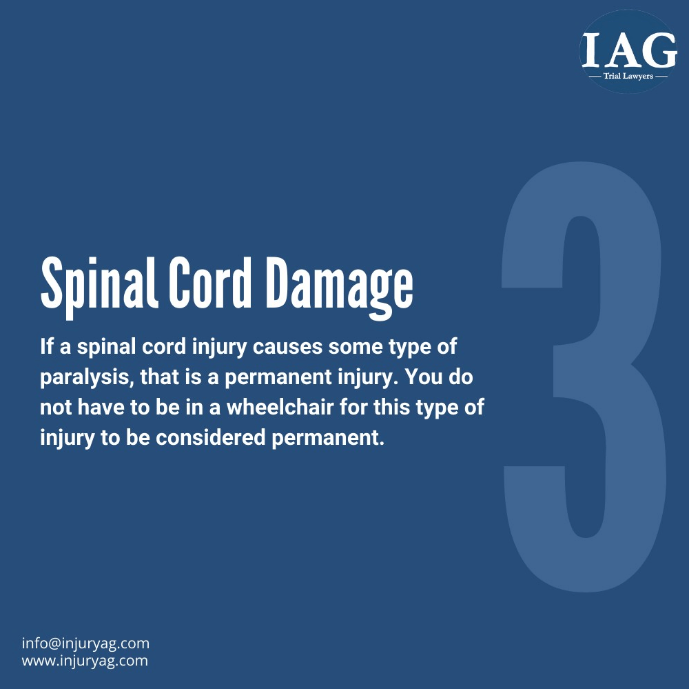 permanent injury settlement amounts for spinal injuries are the highest