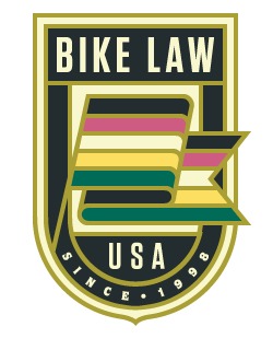 Bicycle Accident Bike Law Badge